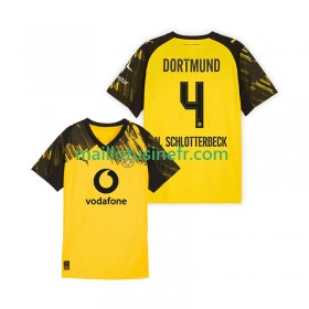 Maillot de Foot Borussia Dortmund Nico Schlotterbeck 4 Domicile 2025-26